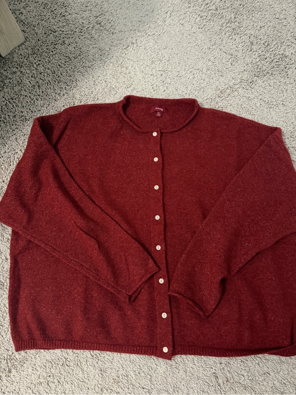 NWT Nuuds Women's Boxy Cardigan